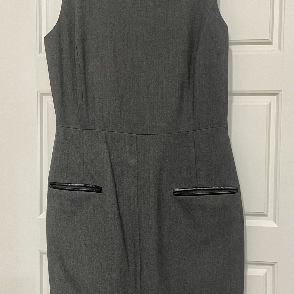 Grey business dress